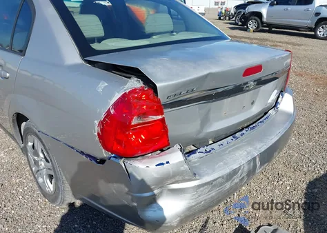 2006 Chevrolet Malibu Ls из США, поврежденный, VIN 1G1ZS51F76F252733